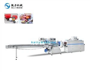 Hőre zsugorodó csomagológép